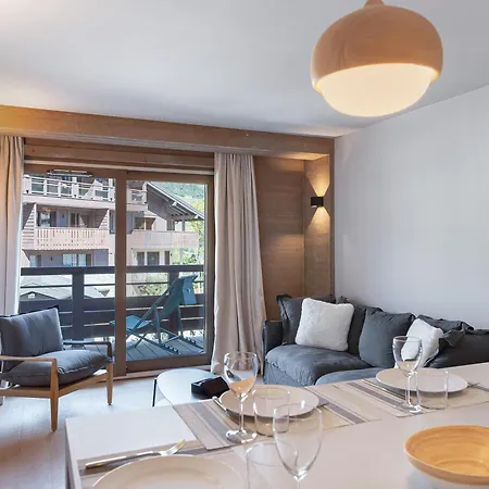 Apartamento Avec Espace Bien-etre A Megeve, Piscine, Salle De Sport Et Parking Electrique - Fr-1-569-34